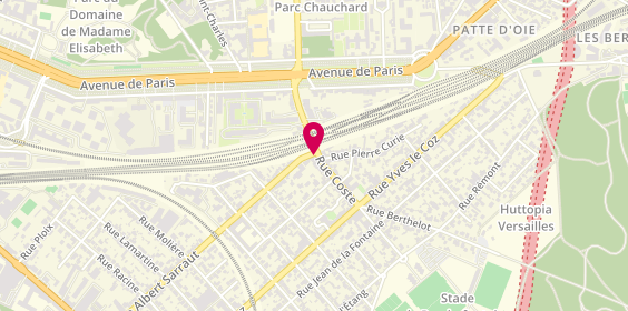 Plan de Carrefour City, 1 Rue Albert Sarraut, 78000 Versailles