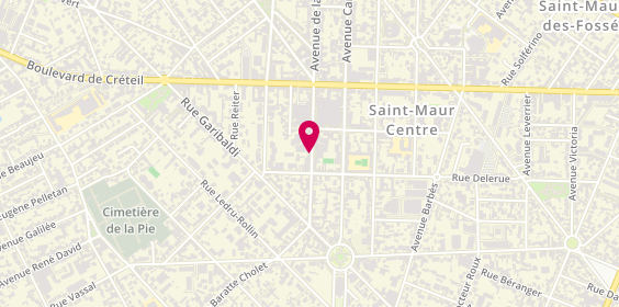 Plan de Délice Kebab, 22 Rue Baratte Cholet, 94100 Saint-Maur-des-Fossés