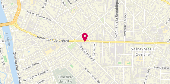 Plan de Bodrum, 74 Boulevard Créteil, 94100 Saint-Maur-des-Fossés