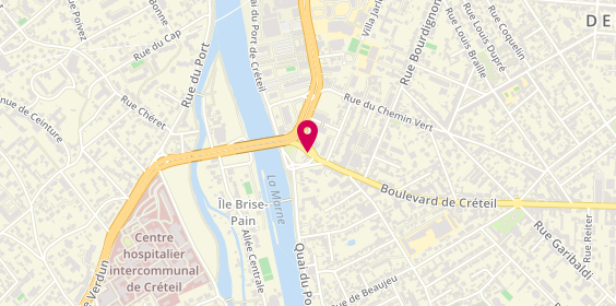 Plan de Les Poulets Almeida, 4 Boulevard de Créteil, 94100 Saint-Maur-des-Fossés