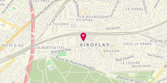 Plan de Aladdin, 29 Rue Rieussec, 78220 Viroflay