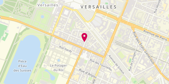 Plan de Chez Barat, 24 Rue de Satory, 78000 Versailles