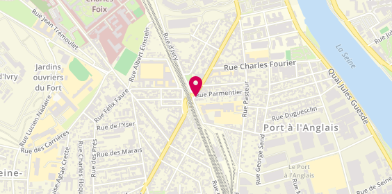 Plan de Chicken Time, 2 avenue Anatole France, 94400 Vitry-sur-Seine