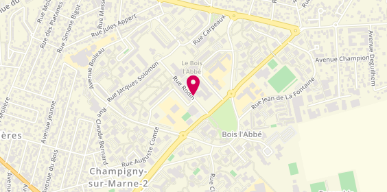 Plan de Au Sun Dine, 62 Rue Rodin, 94500 Champigny-sur-Marne