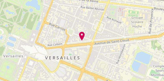 Plan de Sushi Royal, 21 avenue de Saint-Cloud, 78000 Versailles