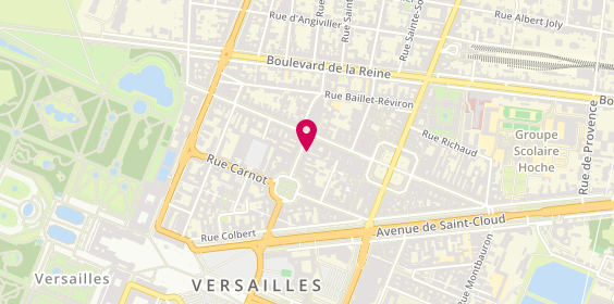Plan de Resto de Rue, 20 Rue Hoche, 78000 Versailles