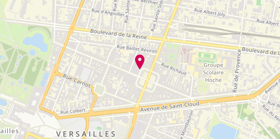 Plan de Creperie Saint Louis, 13-15
15 Rue Ducis, 78000 Versailles