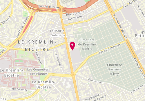 Plan de Le Comptoir Express, 63 avenue de Fontainebleau, 94270 Le Kremlin-Bicêtre