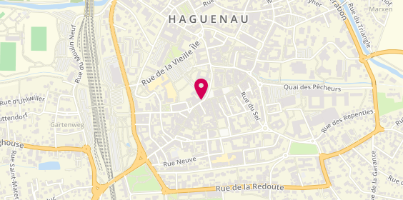 Plan de La Mie Câline, 63 Grand Rue, 67500 Haguenau