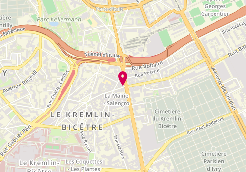 Plan de Village du Pacha, 24 avenue de Fontainebleau, 94270 Le Kremlin-Bicêtre