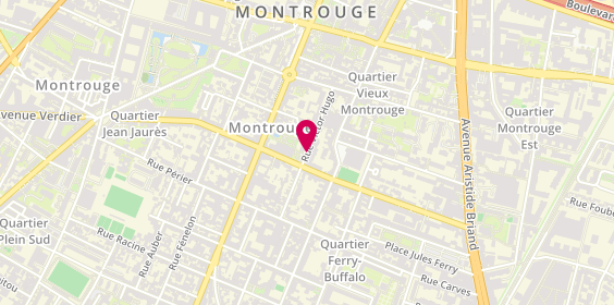 Plan de RODRIGUES Delphine, Rue Victor Hugo, 92120 Montrouge