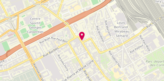 Plan de Le Myndos, 73 avenue Maurice Thorez, 94200 Ivry-sur-Seine