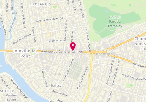 Plan de El Amane, 45 Avenue General Galliéni, 94340 Joinville-le-Pont