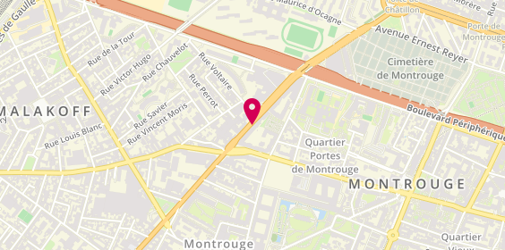 Plan de Bcd1, 63 avenue Pierre Brossolette, 92120 Montrouge