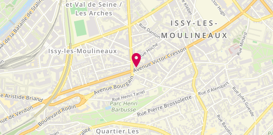 Plan de I'Tacos, 38 avenue Victor Cresson, 92130 Issy-les-Moulineaux