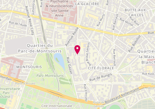 Plan de Pepino, 33 Rue Am Mouchez, 75013 Paris