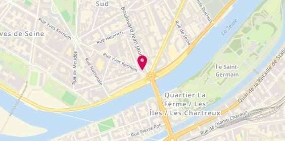 Plan de Hello Calzone, 2 Rue Yves Kermen, 92100 Boulogne-Billancourt