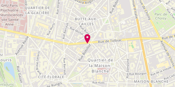 Plan de Eat'S Time, 195 Rue Tolbiac, 75013 Paris