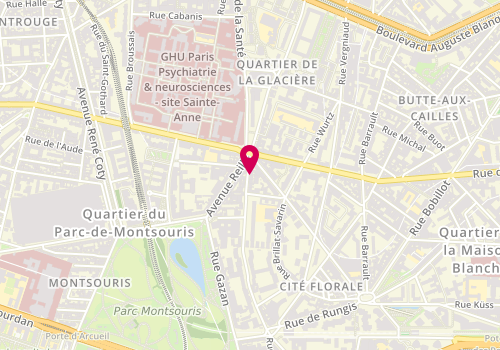 Plan de Sushi Muraguchi, 5 Rue de l'Amiral Mouchez, 75013 Paris