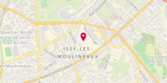 Plan de Maison Popeille & Razowski, 1 promenade Coeur de Ville, 92130 Issy-les-Moulineaux