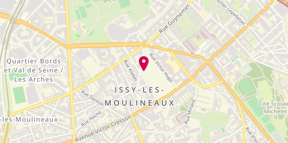 Plan de Waffle Factory, 10 promenade Coeur de Ville, 92130 Issy-les-Moulineaux