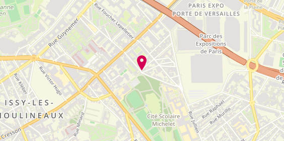 Plan de Il Gabbiano, 15 Rue Maurice Hartmann, 92130 Issy-les-Moulineaux