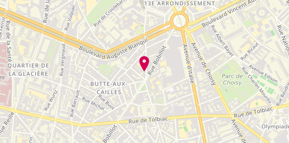 Plan de L'Alimentation générale, 22 Rue du Moulin des Prés, 75013 Paris