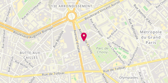 Plan de Bfm Resto, Numero Local 14 06 003 Metro Biblio
183 Avenue de Choisy, 75013 Paris