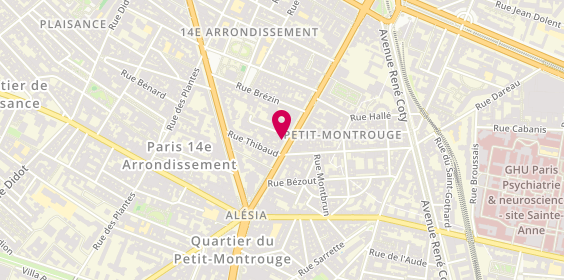Plan de Matisse, 60 avenue du Général Leclerc, 75014 Paris