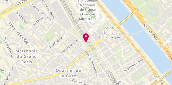 Plan de Big Fernand, 8 promenade Claude Lévi-Strauss, 75013 Paris