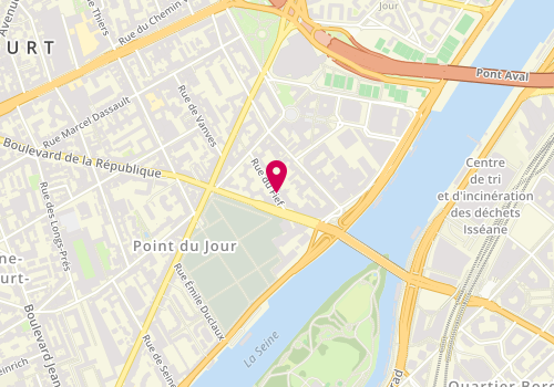 Plan de Thaï In Box, 18 Rue du Fief, 92100 Boulogne-Billancourt