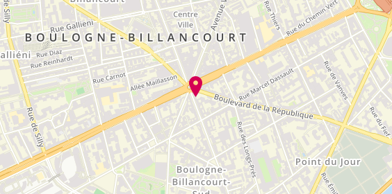 Plan de Little Italy, 201 Boulevard Jean Jaurès, 92100 Boulogne-Billancourt