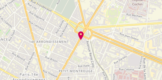 Plan de Mcdonald'S, Denfert
5 avenue du Général Leclerc, 75014 Paris