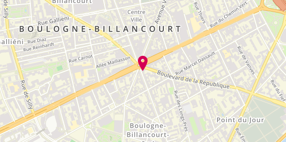 Plan de Pokawa, 199 Boulevard Jean Jaurès, 92100 Boulogne-Billancourt