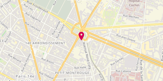 Plan de Alexteo, 7 Denfert Rochereau, 75014 Paris