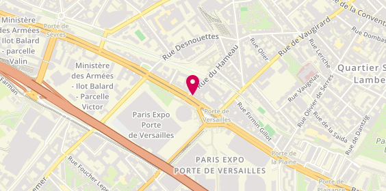 Plan de Cous Course, 53 Boulevard Victor, 75015 Paris