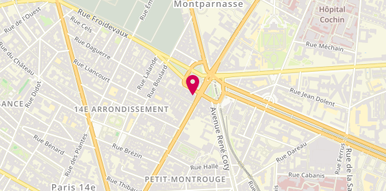 Plan de Sushi Shop, 2 avenue du Général Leclerc, 75014 Paris