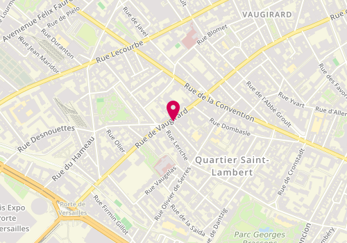 Plan de Delices de Vaugirard, 373 Rue de Vaugirard, 75015 Paris