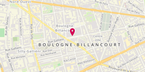 Plan de M, 24 Rue Paul Bert, 92100 Boulogne-Billancourt
