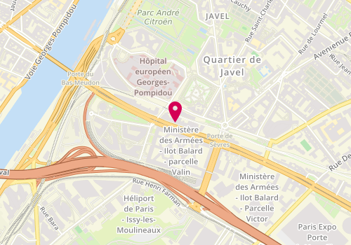 Plan de Cojean SAS, Les Chevrons
59 Boulevard du Gal Martial Valin, 75015 Paris