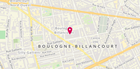 Plan de Paul, 5 Rue Tony Garnier, 92100 Boulogne-Billancourt