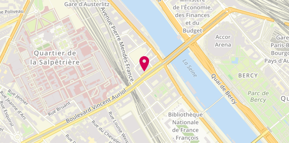 Plan de SAS Je 88, 16 Boulevard Vincent Auriol, 75013 Paris