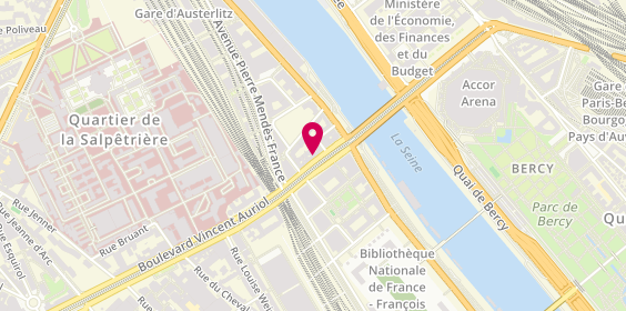 Plan de E.C.E, 14 Boulevard Vincent Auriol, 75013 Paris