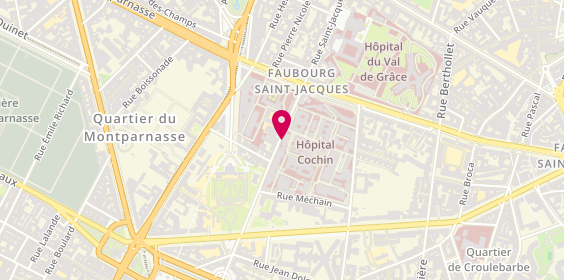 Plan de MARECHAL Eric, Cafeteraia Hopital Cochin
27 Rue du faubourg Saint Jacques, 75014 Paris