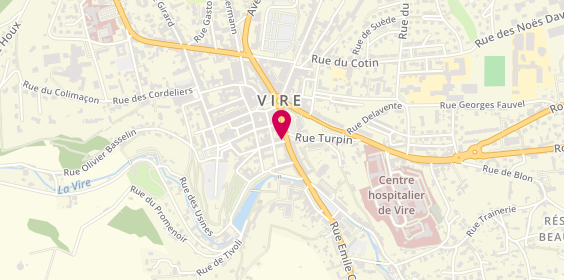 Plan de Gégé Matt Team, 24 Rue Deslongrais, 14500 Vire-Normandie