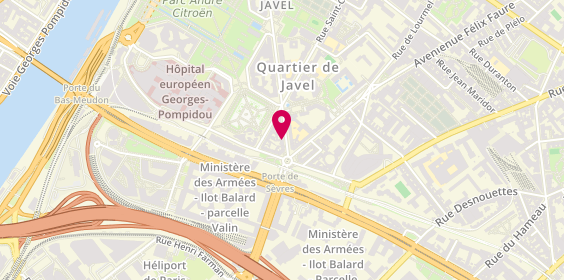 Plan de Coki Traiteur, 104 Rue Balard, 75015 Paris