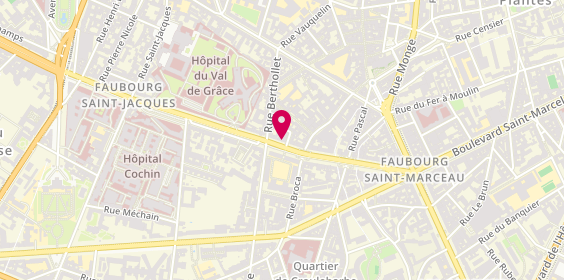 Plan de Jean Millet Par Aoki, 56 Boulevard de Port Royal, 75005 Paris