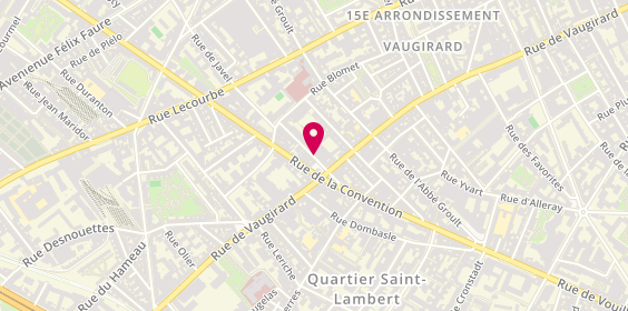 Plan de Yuki, 25 Rue Alain Chartier, 75015 Paris