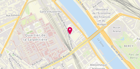 Plan de Allegria, 22 avenue Pierre Mendès-France, 75013 Paris