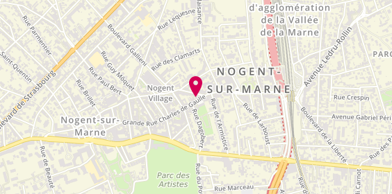 Plan de Bagelstein, 155 grande Rue Charles de Gaulle, 94130 Nogent-sur-Marne